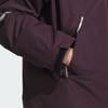 Adidas Windbreaker Jackets Unisex Dark Red Hooded KT4971