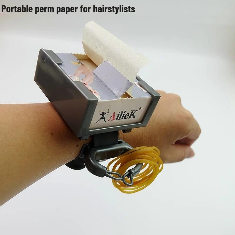 Adjustable Wristband 400pc Style Perm Paper Box for Salon Hair Perming Paper Curler Hairdressing Tools Kit Auxiliary HairStylist