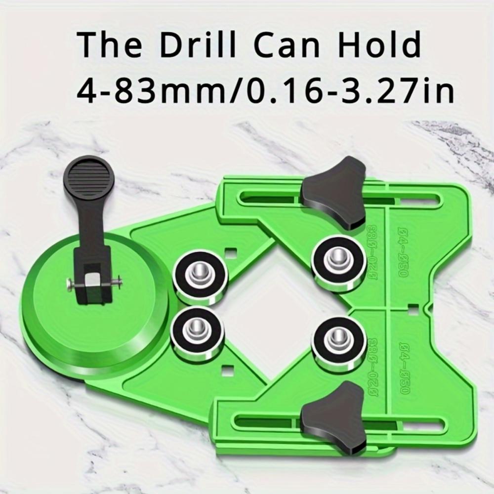 Tile hole locator, glass, marble hole locator, tile chamfering tool, suction cup fixed hole locator, drill hole locator