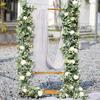 Welcome Sign Ivy Fake Plant Wedding Decoration Garland Home Decro Artificial Flower Rose Vine