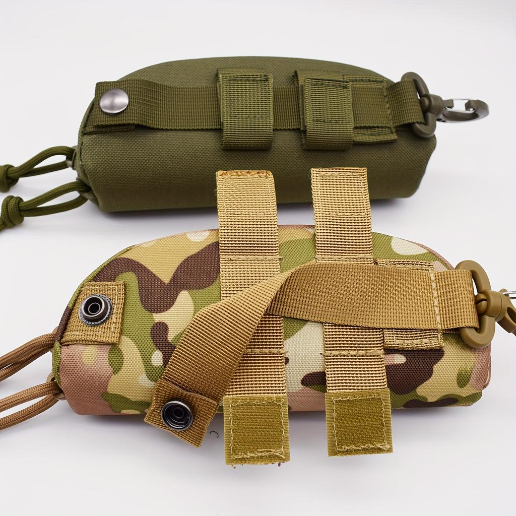 Taktische Molle Tasche Hartschalen-Brillentasche Mode Outdoor Tragbar Brillenetui Stoßfest Staubdicht Brillenetui