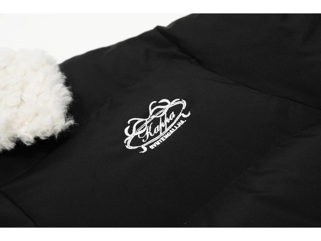 2025 American-Style Cotton Jacket with Lamb Wool Lapel – Thick, Warm, and Hot-Selling Winter Coat