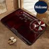 Soft Flannel Floor Mat Game Resident Evil Requiem Floor Mat Non-Slip Absorbent Doormat Bathroom Bedroom Home Decor Rug