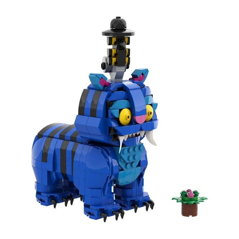 MOC Creative Lion Crow building block building block anime demon hunter characterassemblytoycollectionChristmasbirthday DIY gift