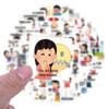 80pcs Cute Unlucky Emoji Stickers for Journals, DIY, Phones, and Laptops