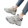 Thick-soled Gray Dad Shoes Women's Shoes 2025 New Fried Street Popular Versatile Women's Heightening Casual Shoes Sports Shoes