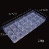 1 Pcs Plastic Pyramid Chocolate Mold Unique Shape Starry Sky Chocolate Mold Anti-heating DIY Baking Mold Wholesale