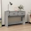 Console - VIDAXL - Sonoma - Bois - Gris - 100 x 39 x 75 cm