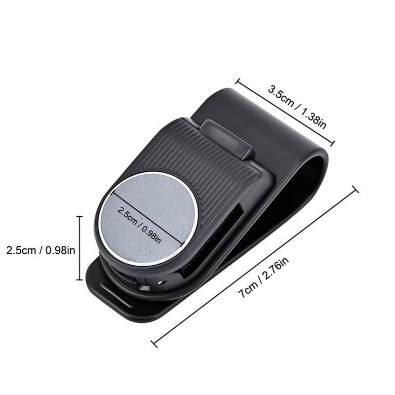Car Sun Visor Glasses Clip For Porsche Macan Panamera Cayenne Boxster Cayman 911 918 Sunglasses Holder Eyeglasses Storage Clip KLNOV1