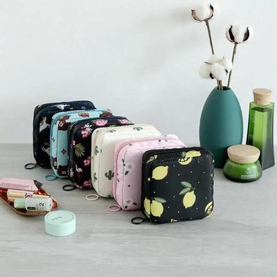 Damska torba do przechowywania tamponów podpaska higieniczna woreczek serwetka kosmetyczka organizer damska kosmetyczka dziewczęca tampon Holder Organizer