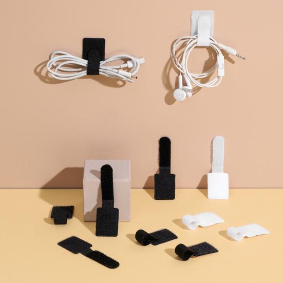 

5 шт. Органайзер для проволоки Самоклеящийся Поддерживать порядок Нейлоновая застежная лента Дизайн USB-кабеля Шнуры Стойка для хранения для ежедневного использования