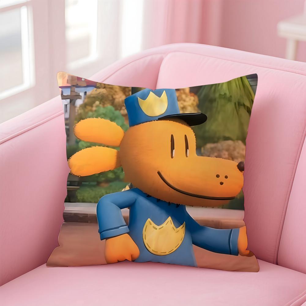 Poszewka na poduszkę Anime D-Dogman do domu i samochodu, wielofunkcyjna - Dwustronna, Miękka i Trwała do codziennego użytku