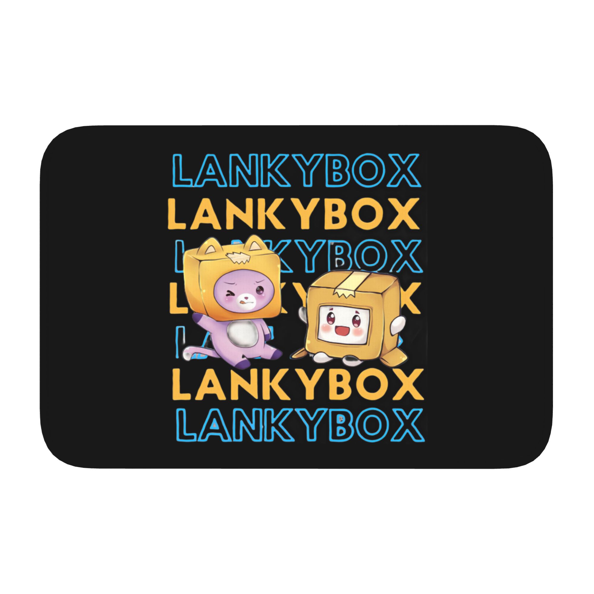 Tapis de porte personnalisé Jeu Lanky Box Mode Anime Dessin animé Antidérapant Tapis de cuisine Salle de bain Tapis de sol de jardin Garage Entrée Tapis Tapis 40cm x 60cm