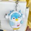 New Cute Penguin Keychain Bag Small Hanging Ornament Doll Plush Mini Grabbing Machine Doll