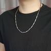 Punk Thorns Chain Necklace for Men Streetwear Barbed Wire Brambles Boys Hip Hop Harajuku Party Halloween Jewelry