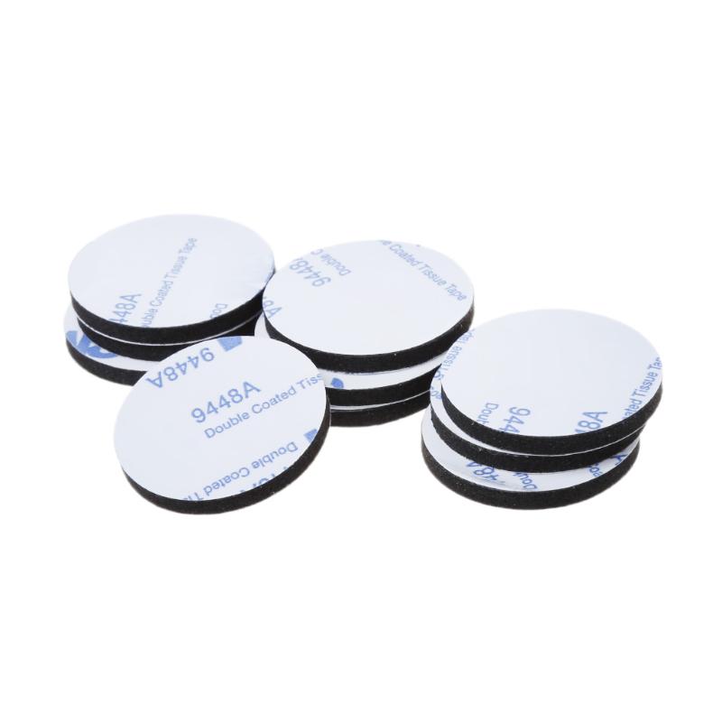 Black Foam Double-sided Adhesive Tapes Colloidal Mounting Sticky Round ...