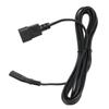 IEC320 C14 To IEC320 C7 Power Cord 10A 250V 2500W IEC320 C14 Male To IEC320 C7 Female Power Cord