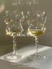 Verre à Pied Gemme Pierre Colorée Verre Borosilicaté Verre Résistant à la Chaleur Verre à Cocktail Champagne