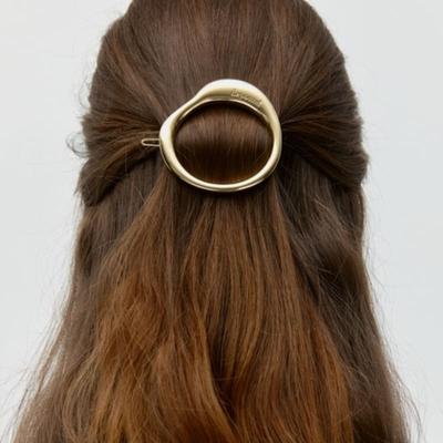 DEPOUND Metal Hair Pin - Gold Satin