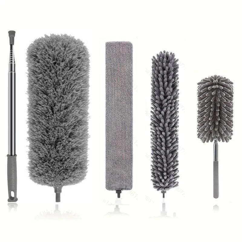 Retractable Super Long Feather Duster for Home and Car Cleaning