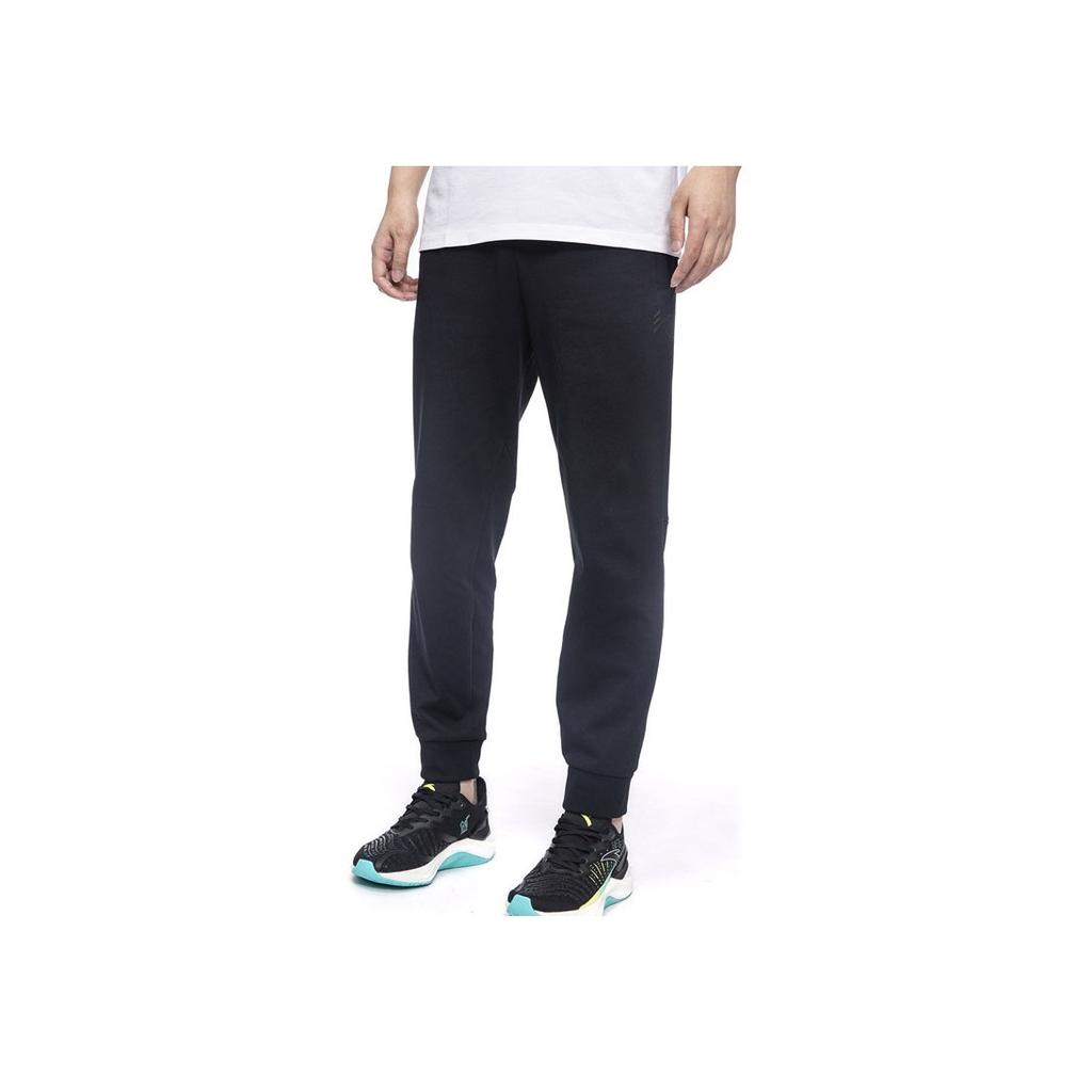 Anta Elastic Cuff Knit Sweatpants Men Bottoms Black 152221312-3
