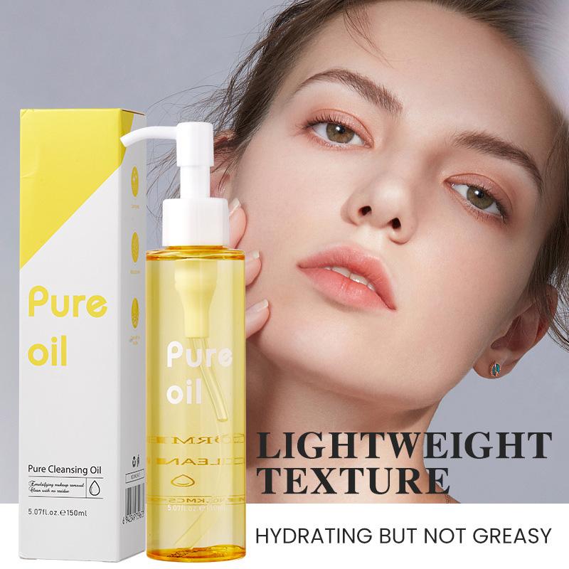 Pure Cleansing Oil 150ml – Lightweight Makeup Remover, Gentle & Non-Greasy, Rinses Clean 150ml/5.07fl.oz
