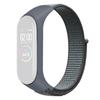 For Xiaomi Mi Band 3/4/5/6/7 Nylon Watch Band Adjustable Sport Loop Strap Wristband Replacement