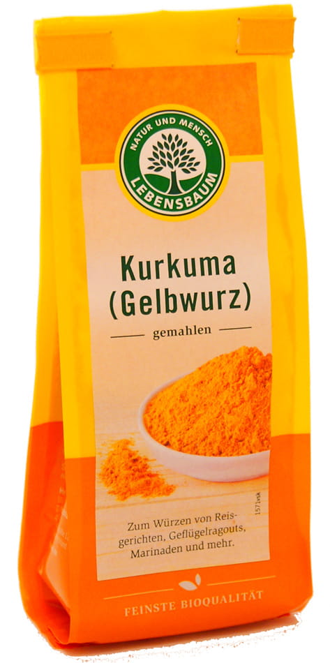 Organic Ground Turmeric 50 G - Lebensbaum