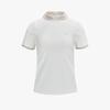 FAIRLIAR GOLF Petit Collar Logo Jacquard T-Shirt (White)