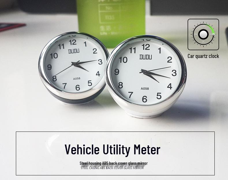 Digital Car Quartz Clock - Creative Electronic Auto Accessory