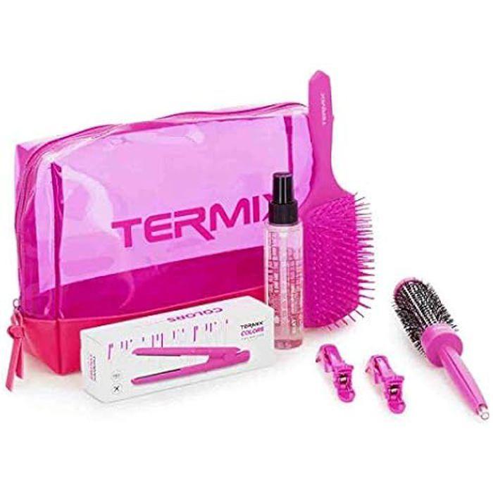 Mini fer à lisser - TERMIX - Pack Pocket Styling - USB - Plaques flottantes - Accessoires inclus