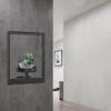 Stylish Metal Plant Wall Frame Black Wall Mounted Succulent  Hanger  For Home Decor