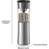 1 Zestaw Elektrycznych Młynków do Soli i Pieprzu Automatyczny Młynek Indukcyjny + Ładowalny przez USB