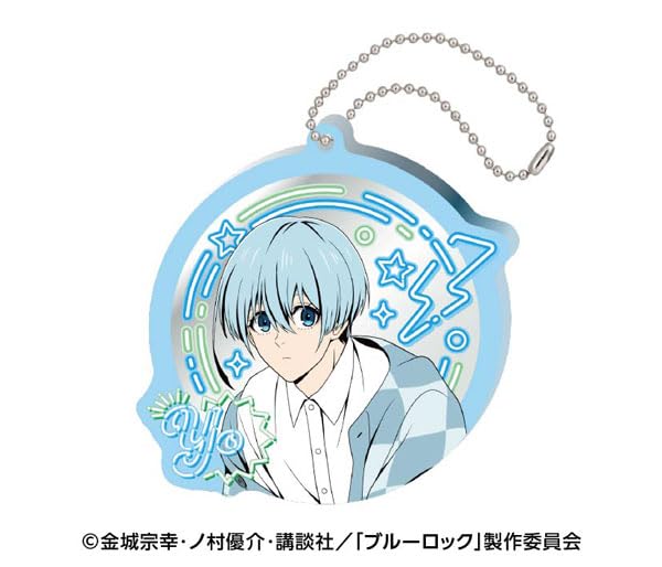 

ТВ аниме зеркальный акриловый брелок в стиле неоновой вывески Хиори Хицудзи «Синяя тюрьма» 8.