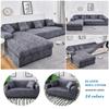 Elastyczne Pokrowce na Sofę do Salonu Pokrowiec na Sofę Geometryczny Pokrowiec na Kanapę Kącik dla Zwierząt Sofa Narożna z Leżanką Pokrowiec na Sofę 1/2/3/4-osobową