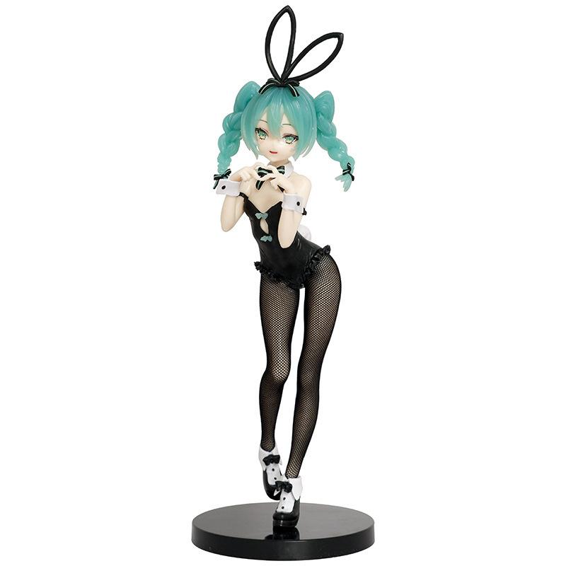 

23CM Hatsune Miku Figure Vocaloid Anime BiCute Bunnies Figure Model Character Toy Gift Collection Ornaments Scene Decoration PVC with box