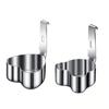 2pcs Stainless Steel Egg Poacher with Hook Poached Egg Mold Kitchen Gadgets Boiled Egg Mold  Hotpot