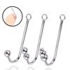 Anal Hook Sex Toys Steel Slave Games for Lover,Unisex Rope Hook Products with 3 Balls