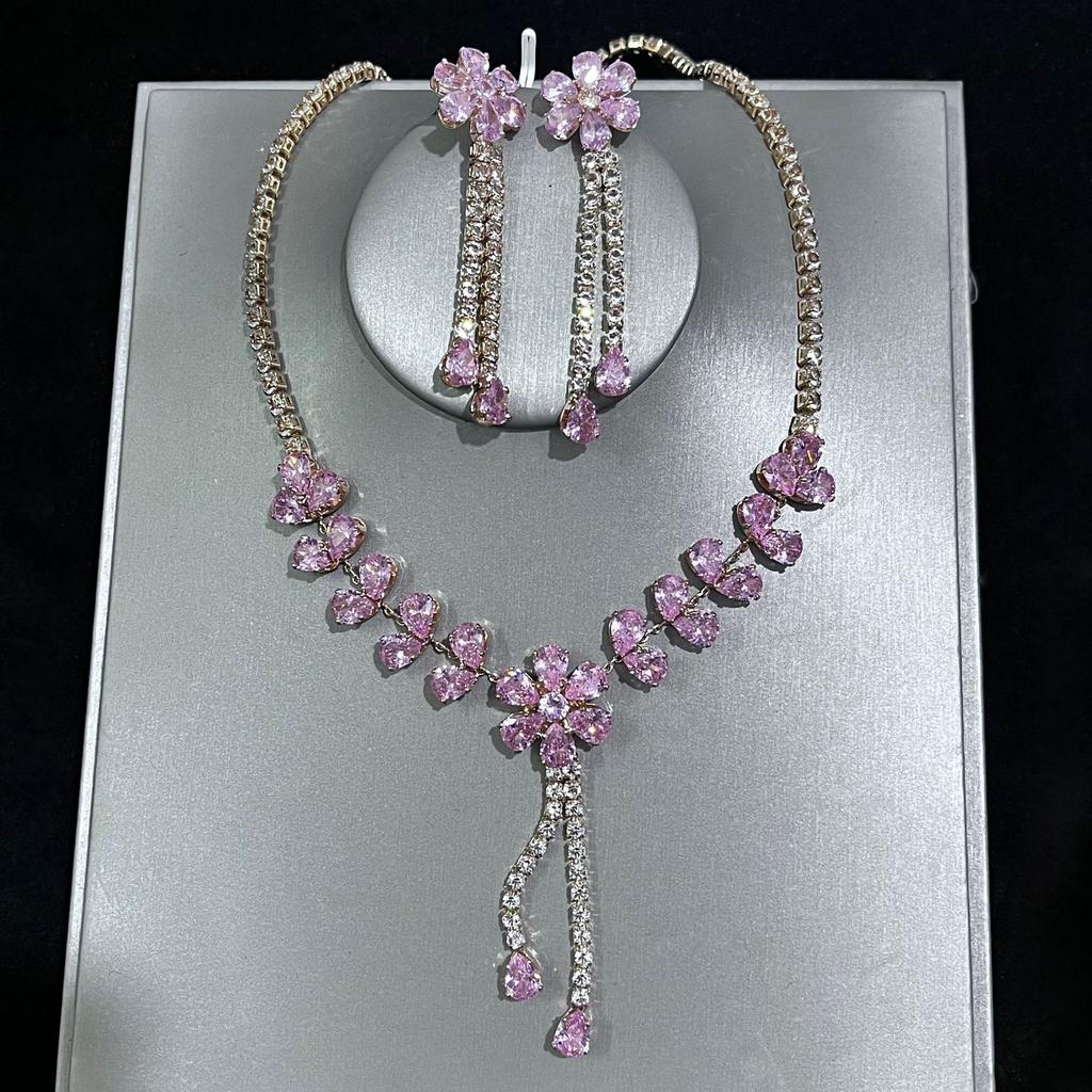 Premium Set Blumenkette Premium Schmuckset