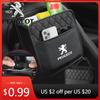 Samolepka na auto 1ks Úložný box na zadní sedadlo auta Organizér do auta Ochranný závěsný úložný vak Pro Peugeot 206 208 306 307 308 407 408 50