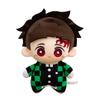 Large Sitting Pose Demon Slayer Plush Dolls - Tanjiro, Nezuko, Inosuke Gift