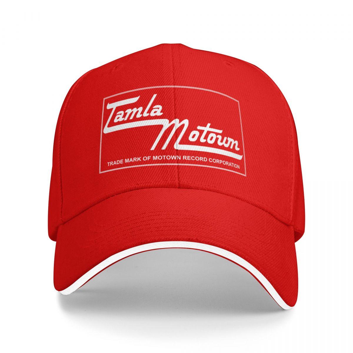 Tamla Motown Label Baseball Cap Funny hats Luxury Cap Custom Cap Unisexs Tennis Womens