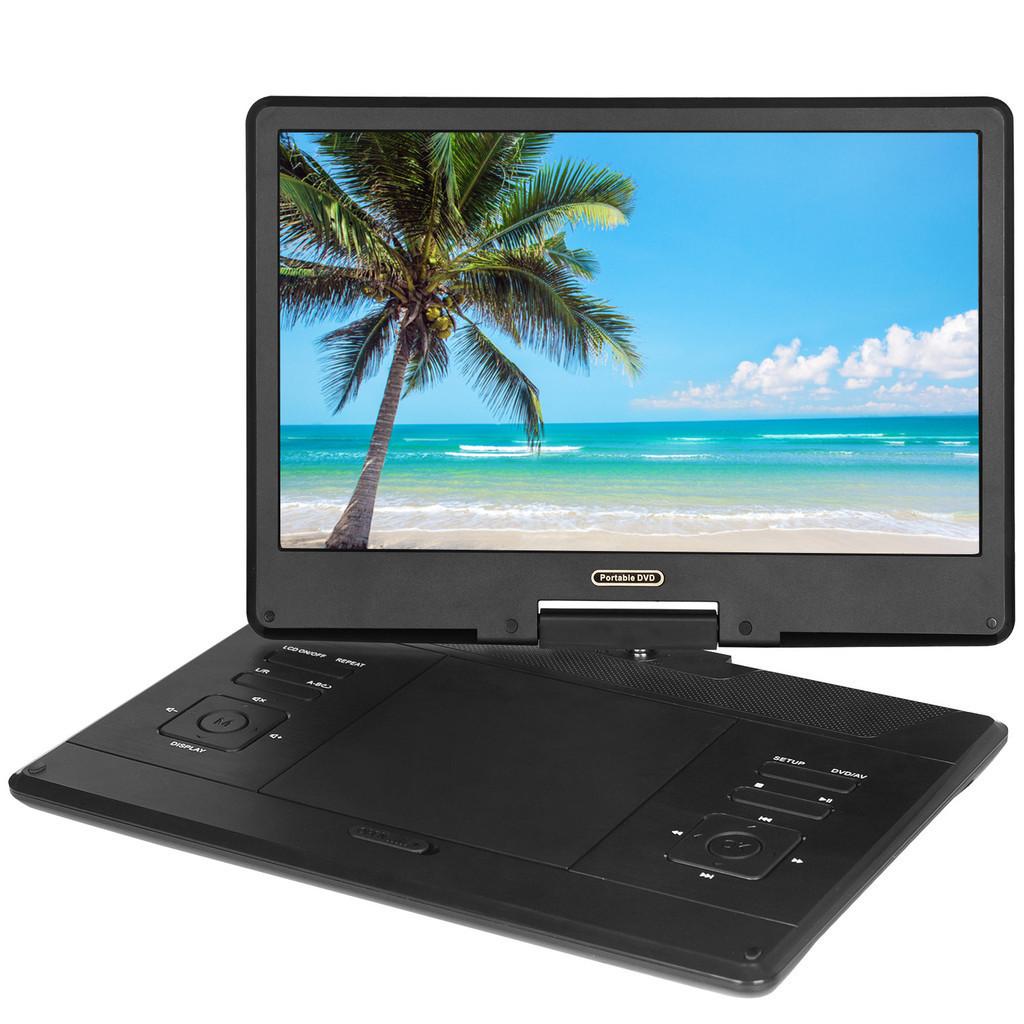 14-inch High-definition Mobile DVD Player Portable In Car English CD Player Multifunctional Household VCD Machine 342*232*37mm