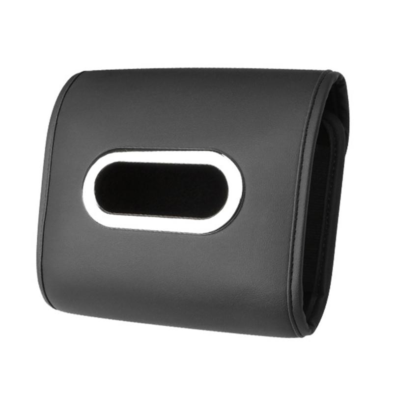 Porta Fazzoletti per Auto, Copertura Scatola Fazzoletti in Pelle PU per Sedile Posteriore Auto, Perfetto per l'Organizzazione e gli Usi Quotidiani