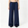 Fleece Women's Pants Solid Color Casual Versatile Wide-footed Pants Sweatpants Loose Outer Trousers