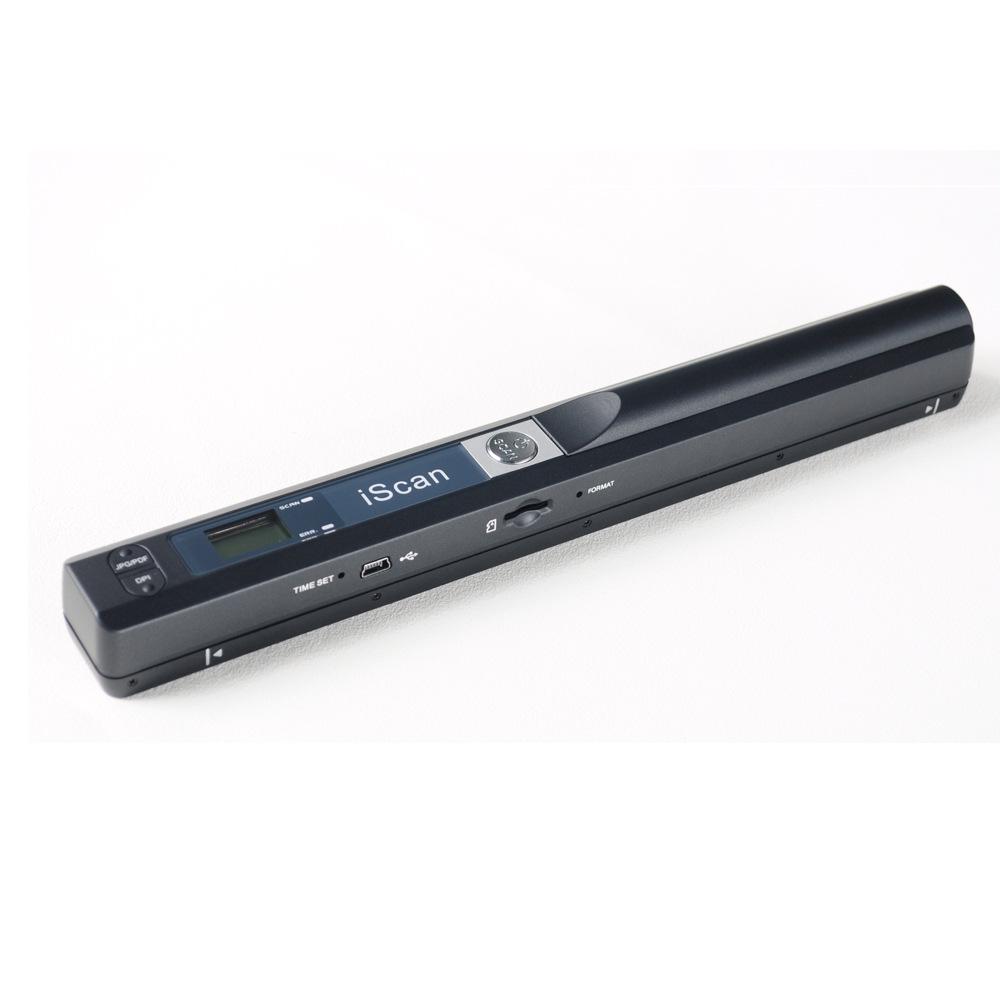 ISCAN Portable Handheld HD Color Scanner for A4 Documents and Photos