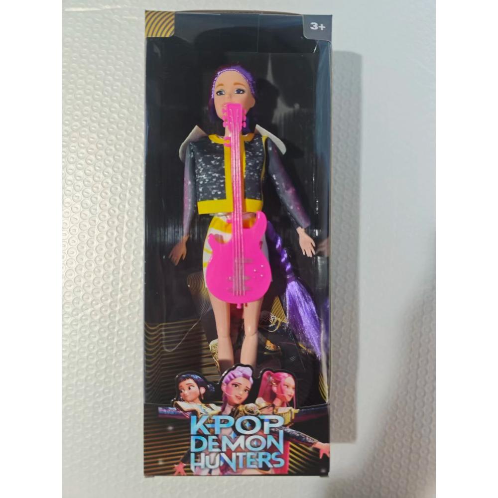 

K-pop Фигурка Охотников на Демонов - Derpys Tiger Руми/Мира/Зои Тема Sussy, Игрушка с Цветными Огнями, Рождественские Подарки для Поклонников with box