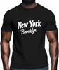 Street Style Herren T-Shirt, Herren Kurzarm Rundhals Baumwoll-T-Shirt, Minimalistische Kunst