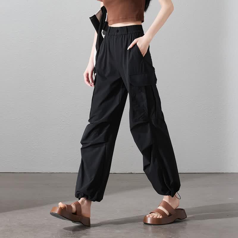 SOFSIL 2026 Summer High-Waist Loose Casual Pants 26/S