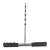 Stainless Steel Soil Sample Probe Combined Probe Rod Adjustable 17‑32‑48 Inch Probe Tool with T Handle Soil Sample